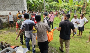 Pria Warga Desa Lugurejo - Butuh - Purworejo Diduga Bunuh diri Dengan Membakar Diri