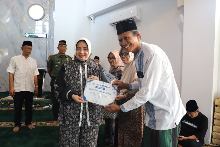 Kurban Bersertifikat di Masjid Al Fatih Purwodadi