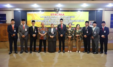 6 Pejabat Hasil Selter JPT Pratama Tahun 2025 Resmi Dilantik, Bupati Purworejo Dorong Kinerja Kolektif